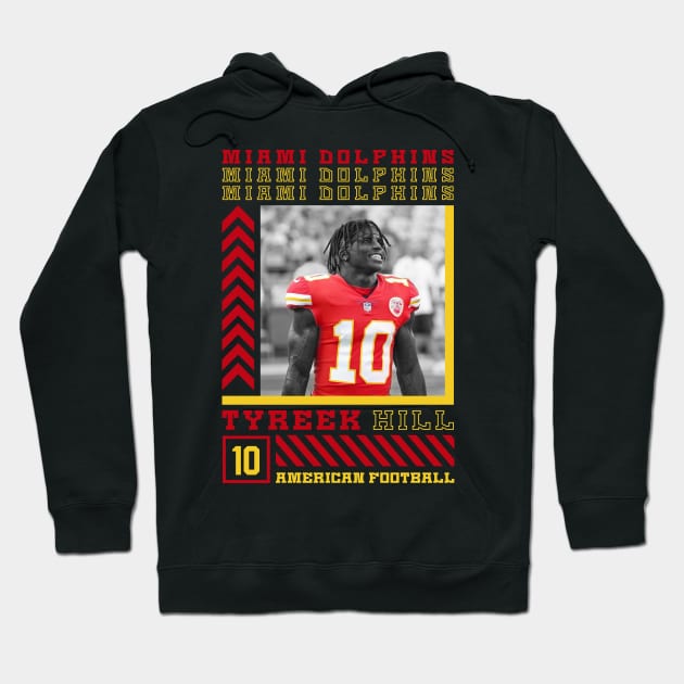 TYREEK HILL Hoodie by hackercyberattackactivity